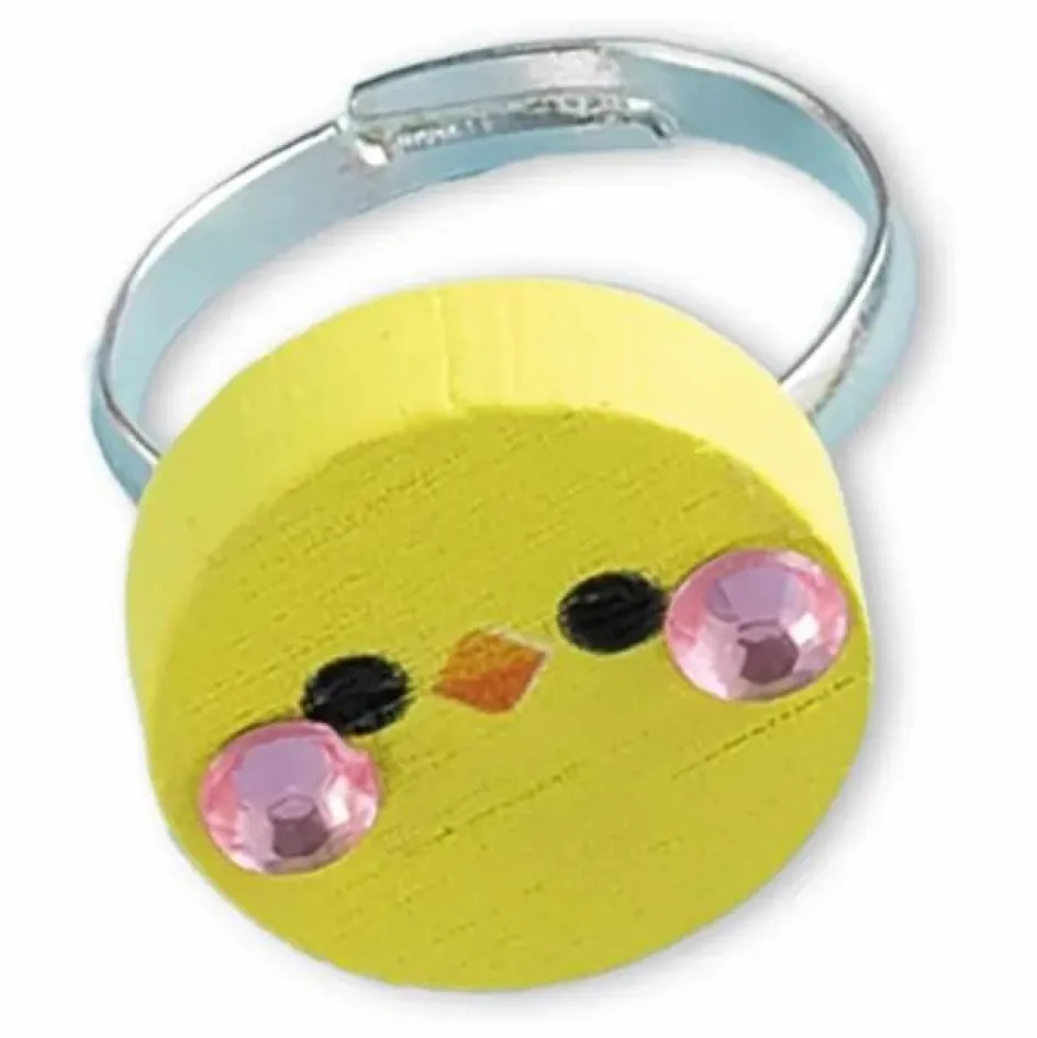 Outlet Janod Bijoux en bois Fleur à créer - x Hachette Multicolore