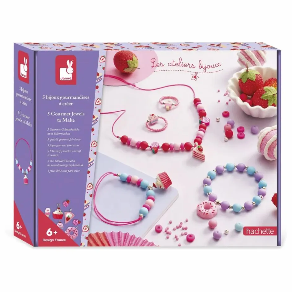 Janod Loisirs Créatifs*Bijoux Gourmandise à créer - x Hachette