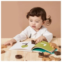 OIOIOOI Jeux Éducatifs*Blocs alphabet en bois
