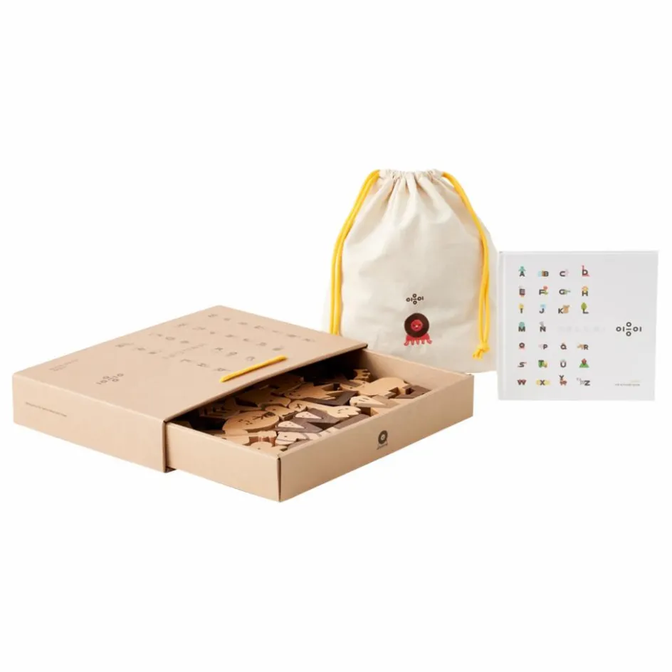 OIOIOOI Jeux Éducatifs*Blocs alphabet en bois