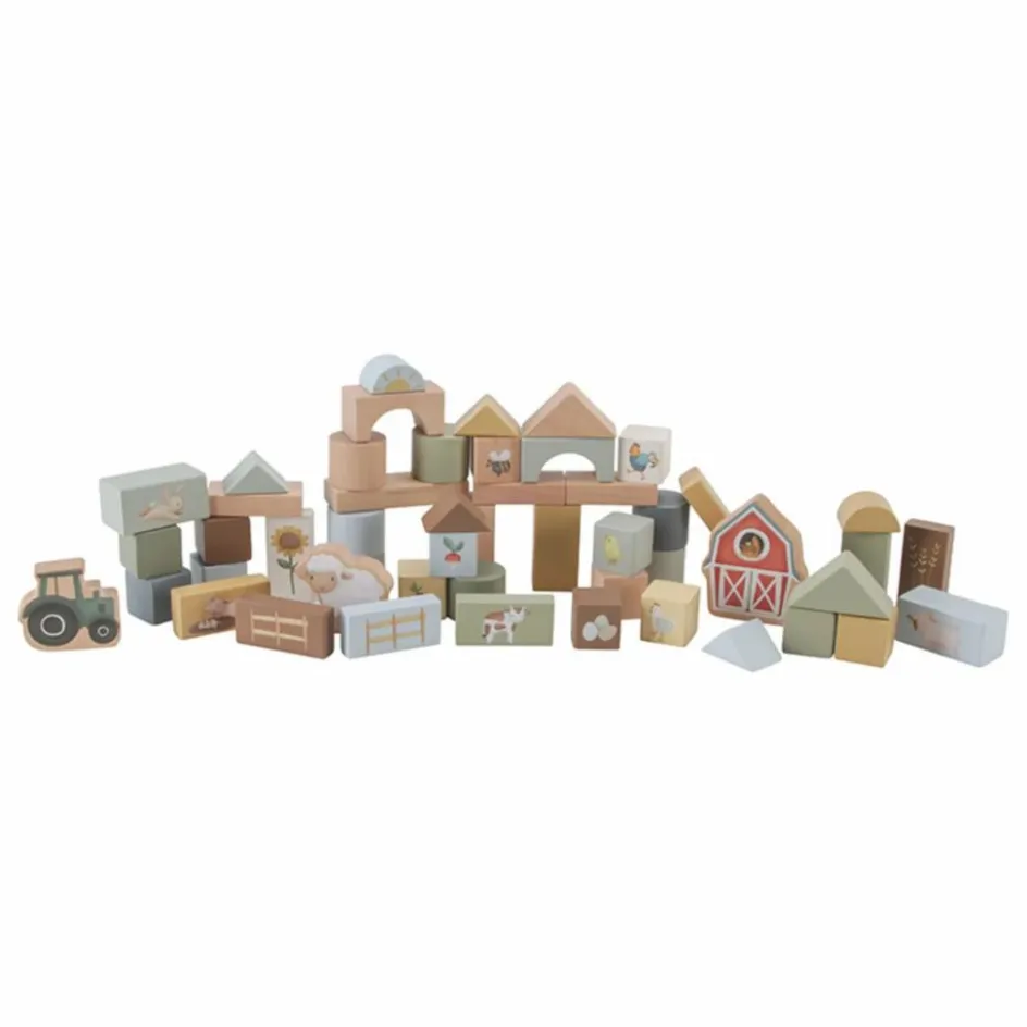 Little Dutch Jouets D'Éveil|Jouets D'Éveil*Blocs de construction en bois FSC - Little Farm