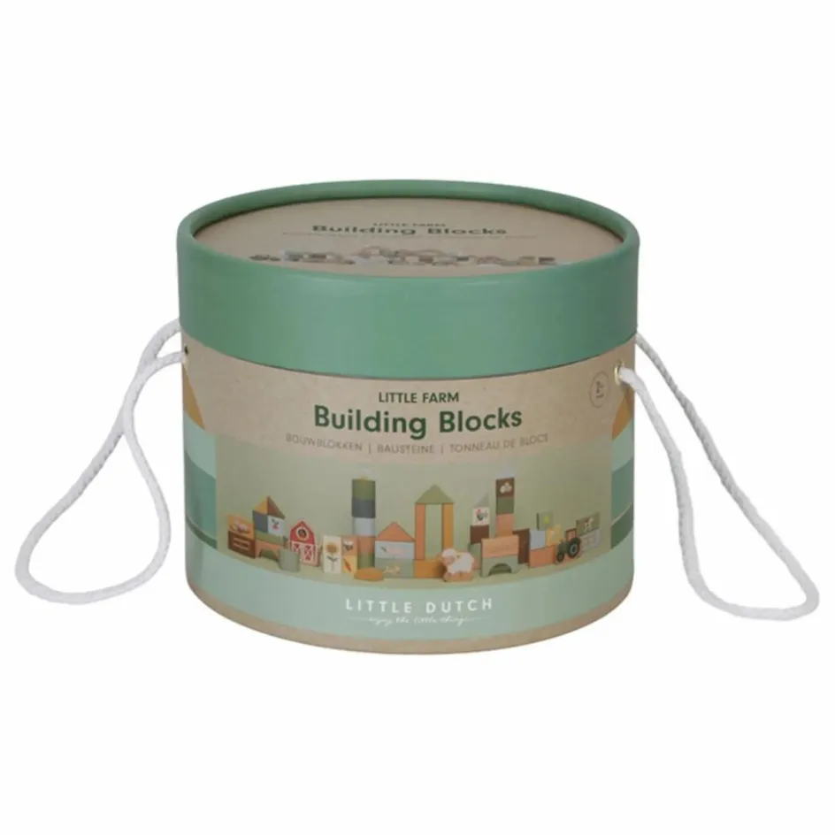 Little Dutch Jouets D'Éveil|Jouets D'Éveil*Blocs de construction en bois FSC - Little Farm
