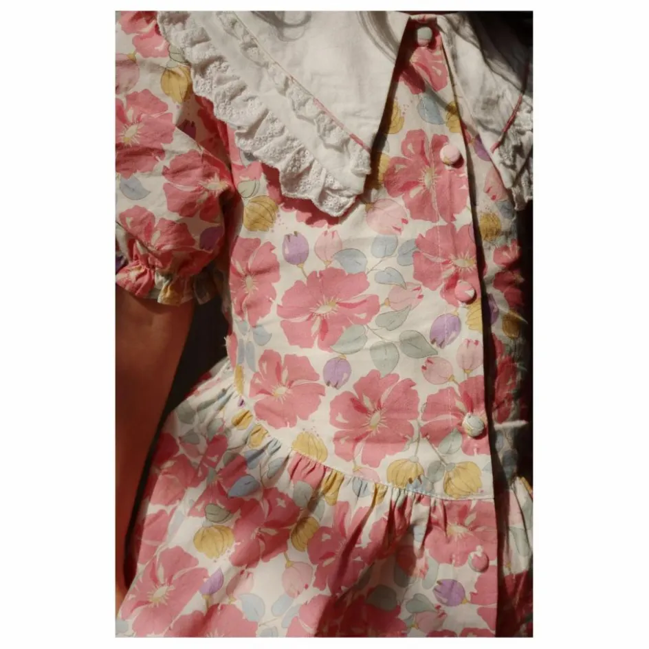 Discount Blouse à Col Cœur Coton Bio | Enfant Blouses, T-Shirts|Blouses, T-Shirts