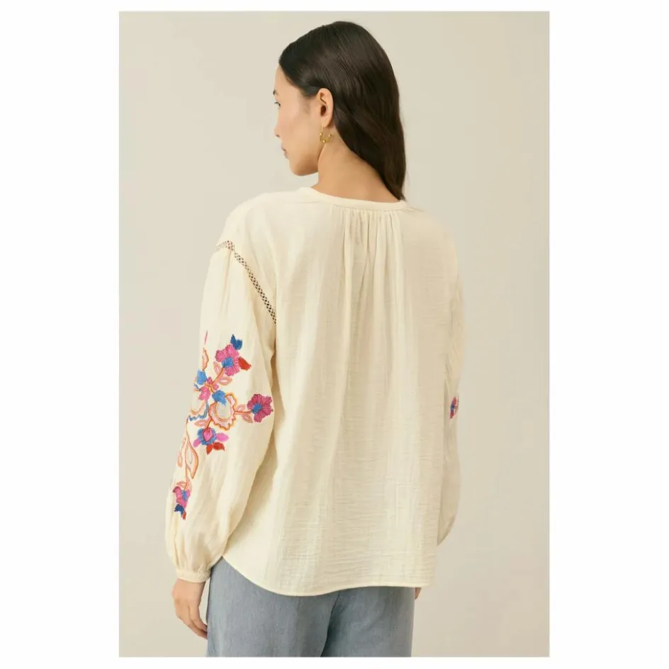 Best Louise Misha Blouse Akania Coton Bio - Collection Femme | Naturel