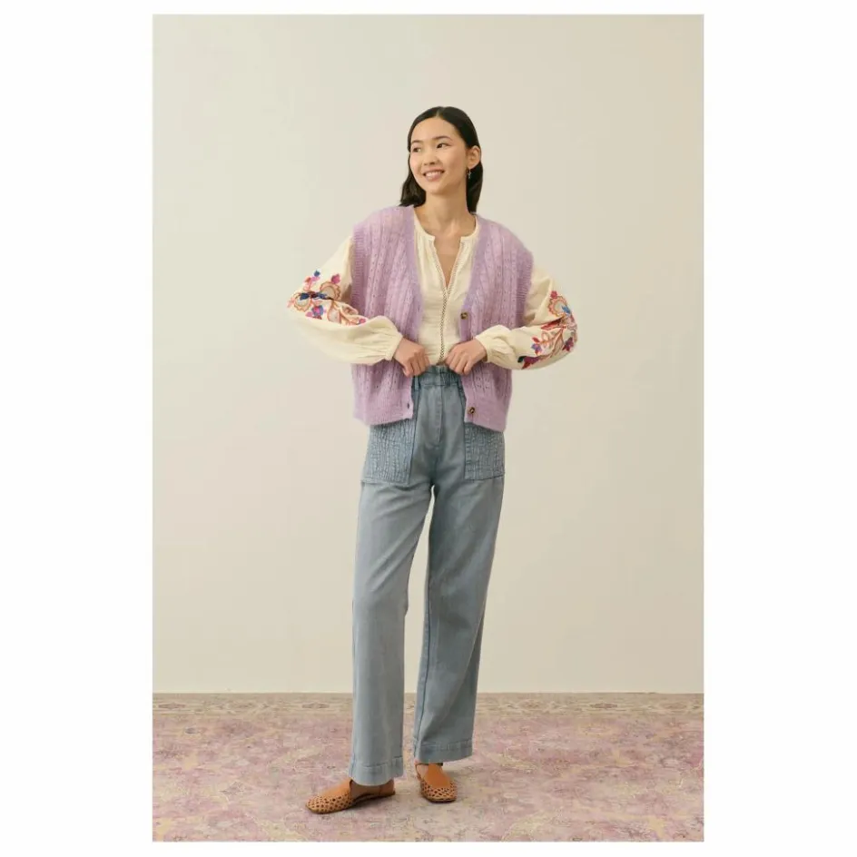 Best Louise Misha Blouse Akania Coton Bio - Collection Femme | Naturel