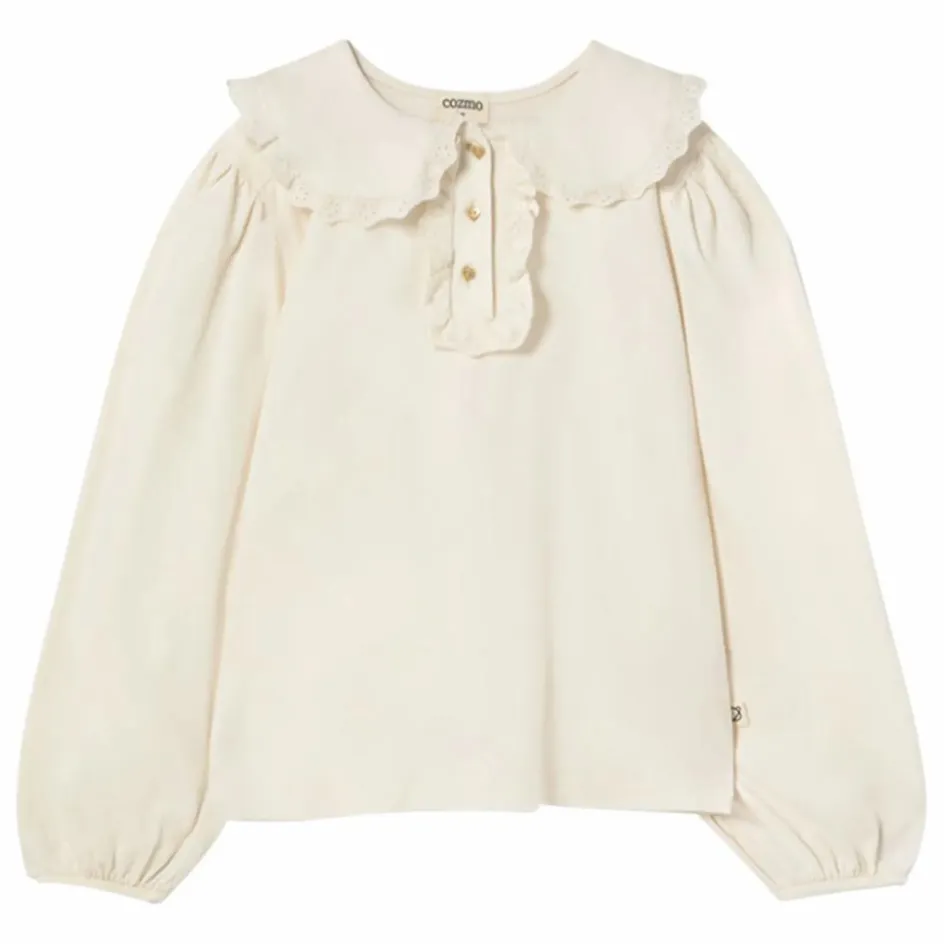 Outlet Cozmo Blouse Alana Coton Bio | Blanc
