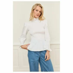 Outlet Maria de la Orden Blouse Aleria | Blanc