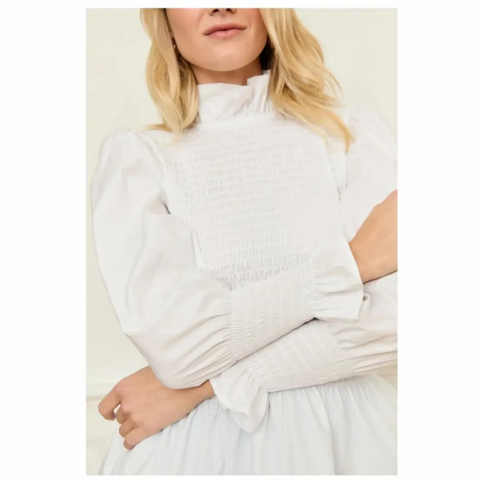 Outlet Maria de la Orden Blouse Aleria | Blanc
