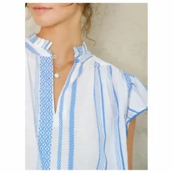 Femme M.A.B.E. Blouses, Chemises*Blouse Alma Rayures |