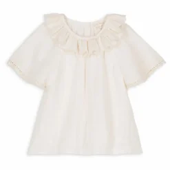 Enfant Louise Misha Blouses, T-Shirts|Blouses, T-Shirts*Blouse Antoinette Gaze de Coton |