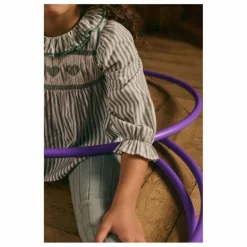 Louise Misha Blouse Antonella Rayée Coton Bio ||Enfant Blouses, T-Shirts|Blouses, T-Shirts