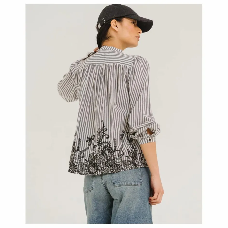 Tinsels Blouse Bali Indie Rayée ||Femme Blouses, Chemises