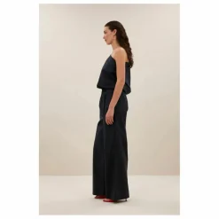 Outlet By Bar Blouse Bella Popeline de Coton | Bleu nuit