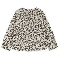 Outlet Bonpoint Blouse Biancarosa Coton Bio | Noir