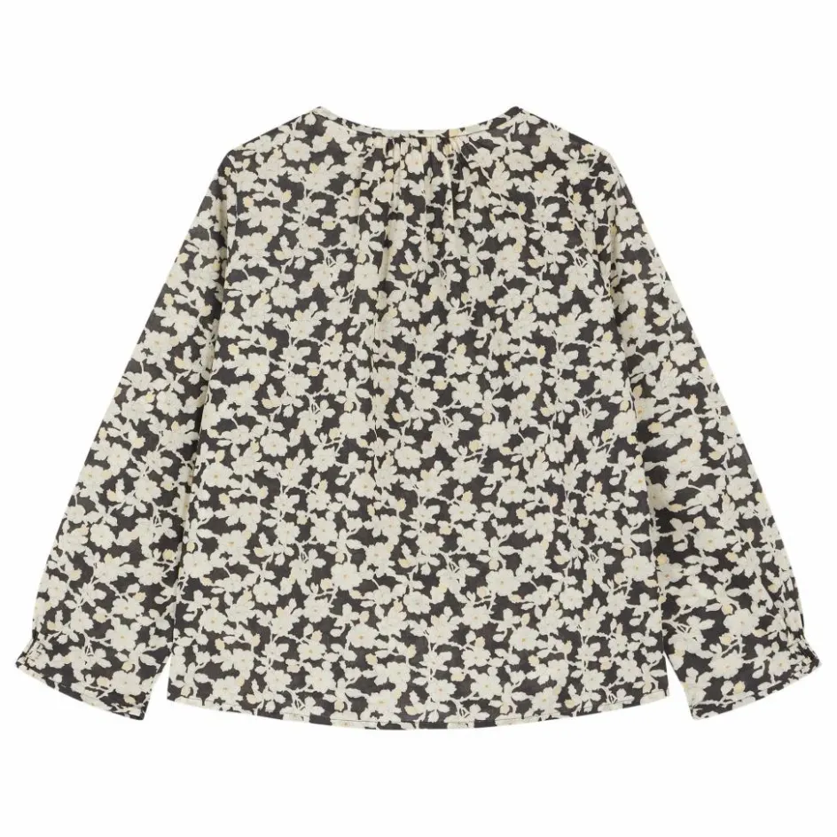 Outlet Bonpoint Blouse Biancarosa Coton Bio | Noir