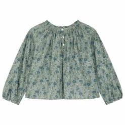 Bonpoint Blouse Blandine Liberty Coton Bio ||Enfant Blouses, T-Shirts