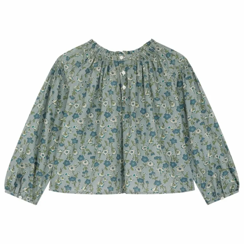 Bonpoint Blouse Blandine Liberty Coton Bio ||Enfant Blouses, T-Shirts