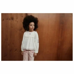 Clearance Emile et Ida Blouse Brodée | Crème