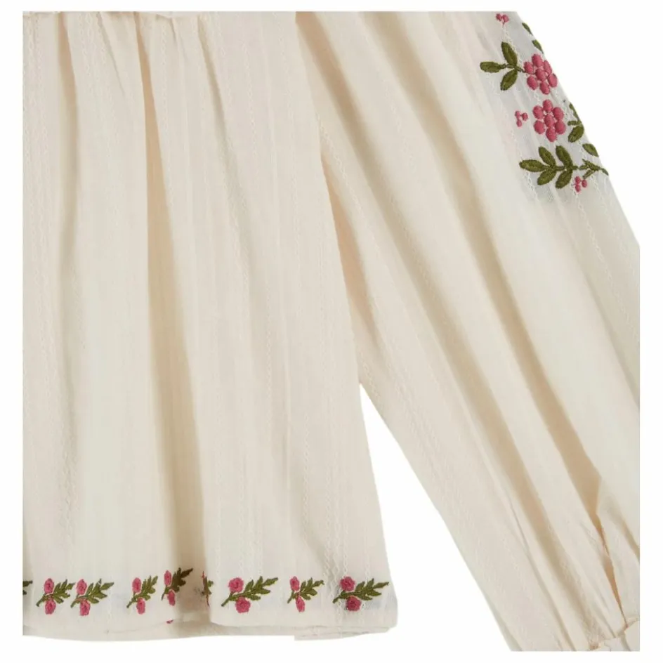 Clearance Emile et Ida Blouse Brodée | Crème