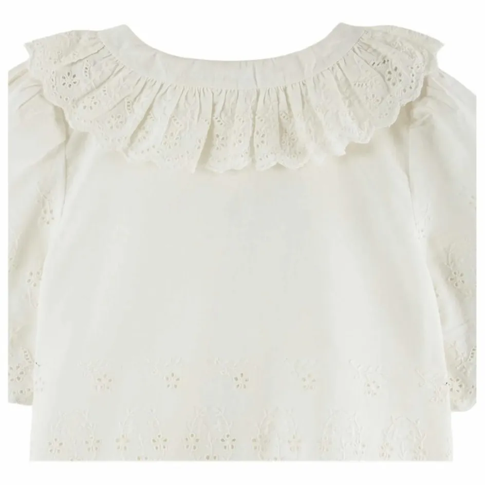 Online Emile et Ida Blouse Broderie | Rose pêche