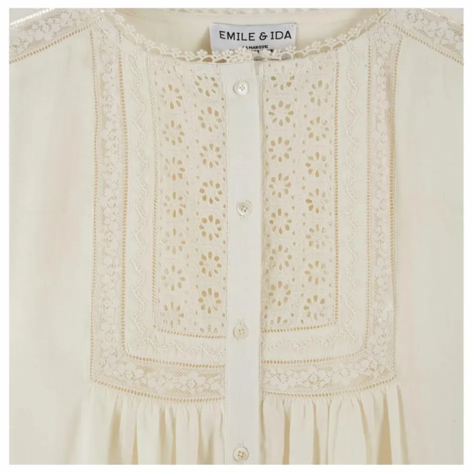 Emile et Ida Blouse Caitlyn Dentelle ||Femme Blouses, Chemises