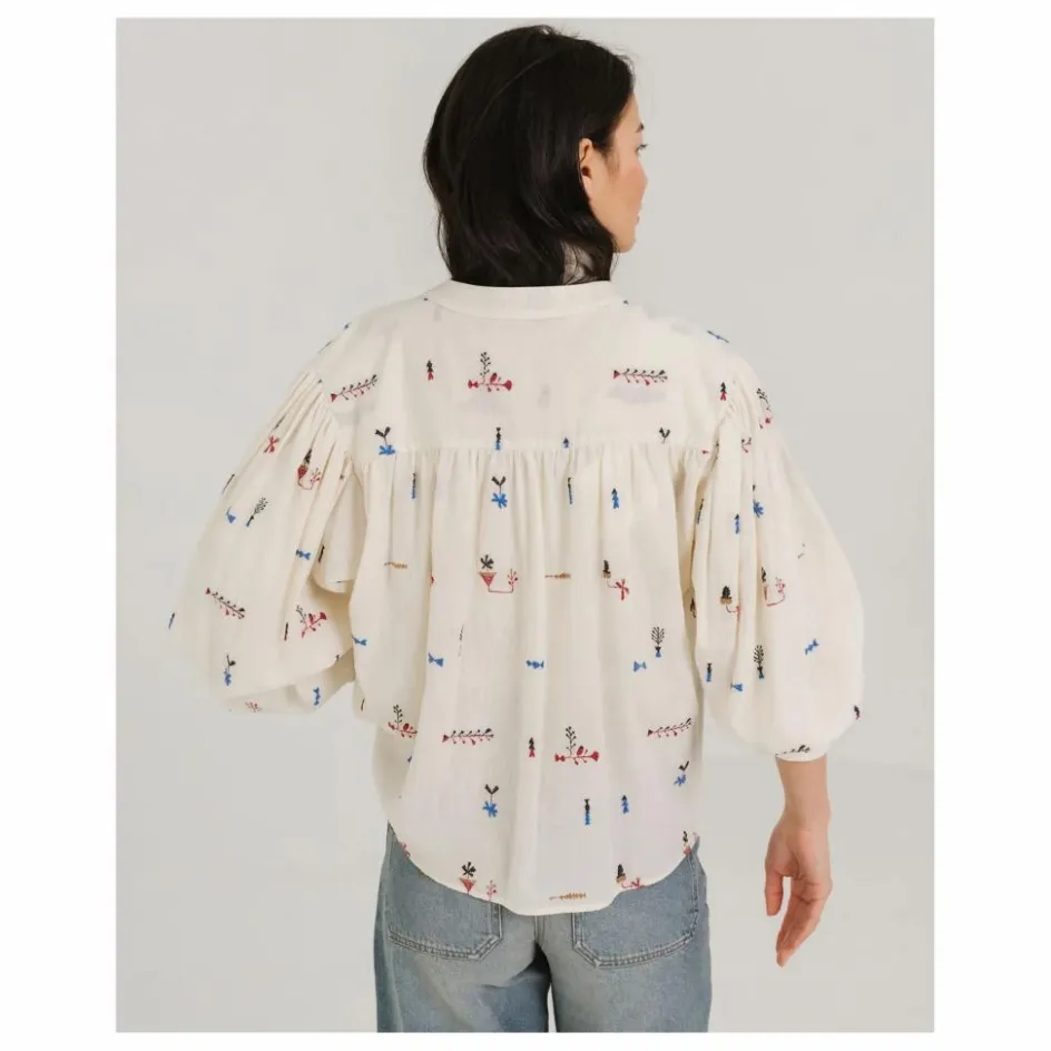 Outlet Tinsels Blouse Candide Weyes | Grège