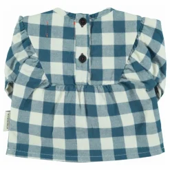 Piupiuchick Blouse Carreaux Coton Bio ||Enfant Blouses, T-Shirts|Blouses, T-Shirts