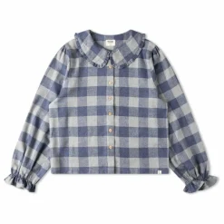 Blouse Carreaux Flanelle Tencel | Femme Blouses, Chemises