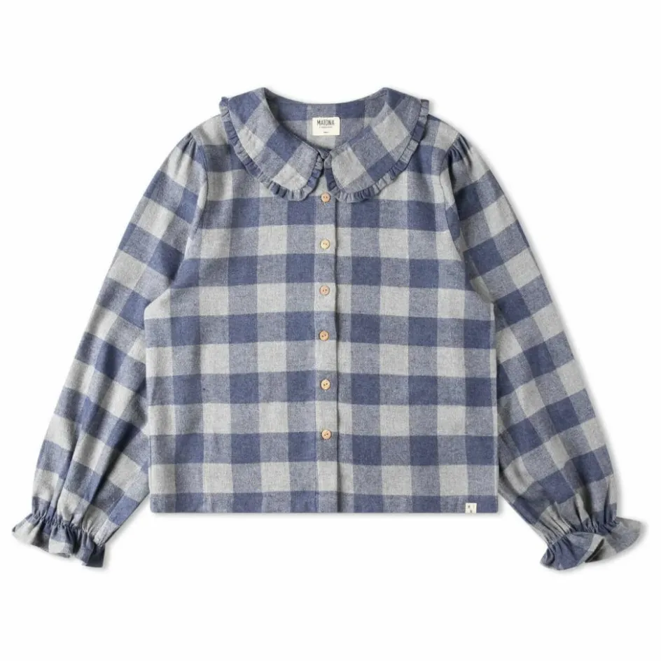 Blouse Carreaux Flanelle Tencel | Femme Blouses, Chemises