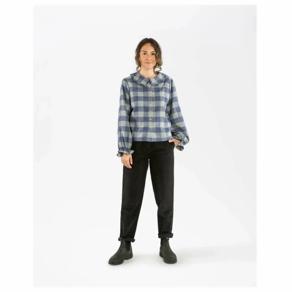 Blouse Carreaux Flanelle Tencel | Femme Blouses, Chemises