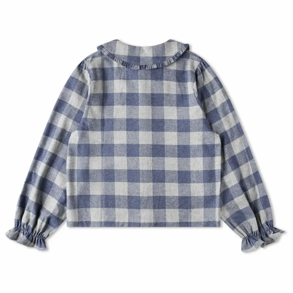Blouse Carreaux Flanelle Tencel | Femme Blouses, Chemises