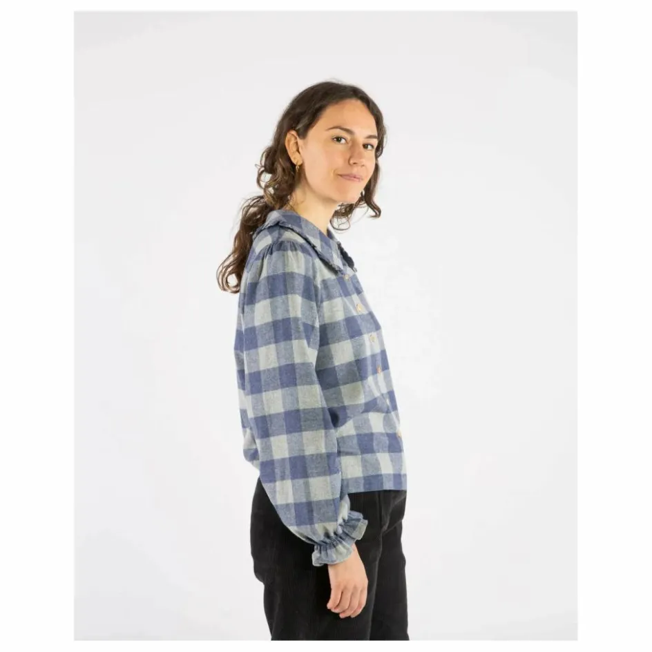 Blouse Carreaux Flanelle Tencel | Femme Blouses, Chemises