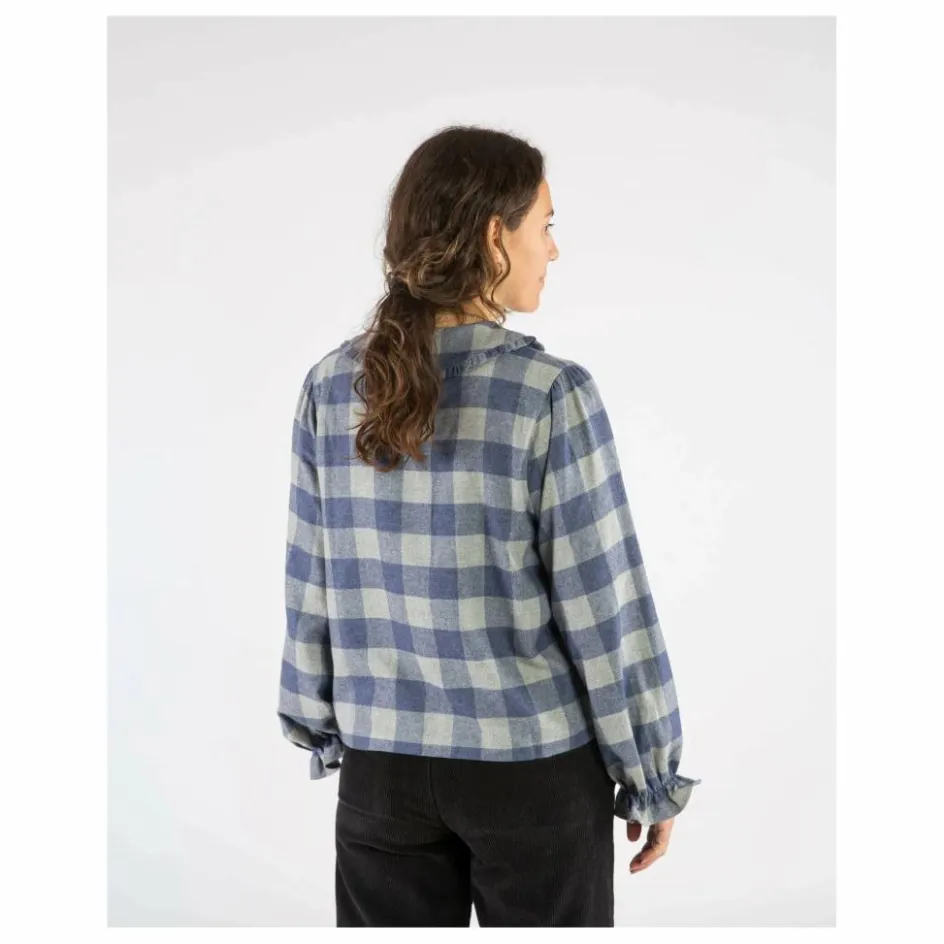 Blouse Carreaux Flanelle Tencel | Femme Blouses, Chemises
