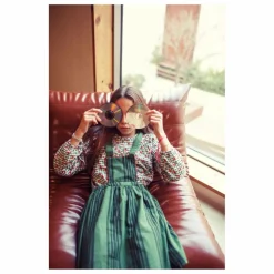 Piupiuchick Blouse Carreaux Fleurs ||Enfant Blouses, T-Shirts|Blouses, T-Shirts