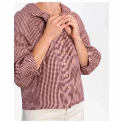 Online Matona Blouse Carreaux Lin | Rose