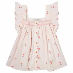 Tocoto Vintage Blouse Cerises Volants ||Enfant Blouses, T-Shirts|Blouses, T-Shirts