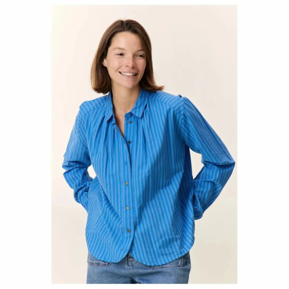 Leon & Harper Blouse Cob Rayée Coton Bio ||Femme Blouses, Chemises