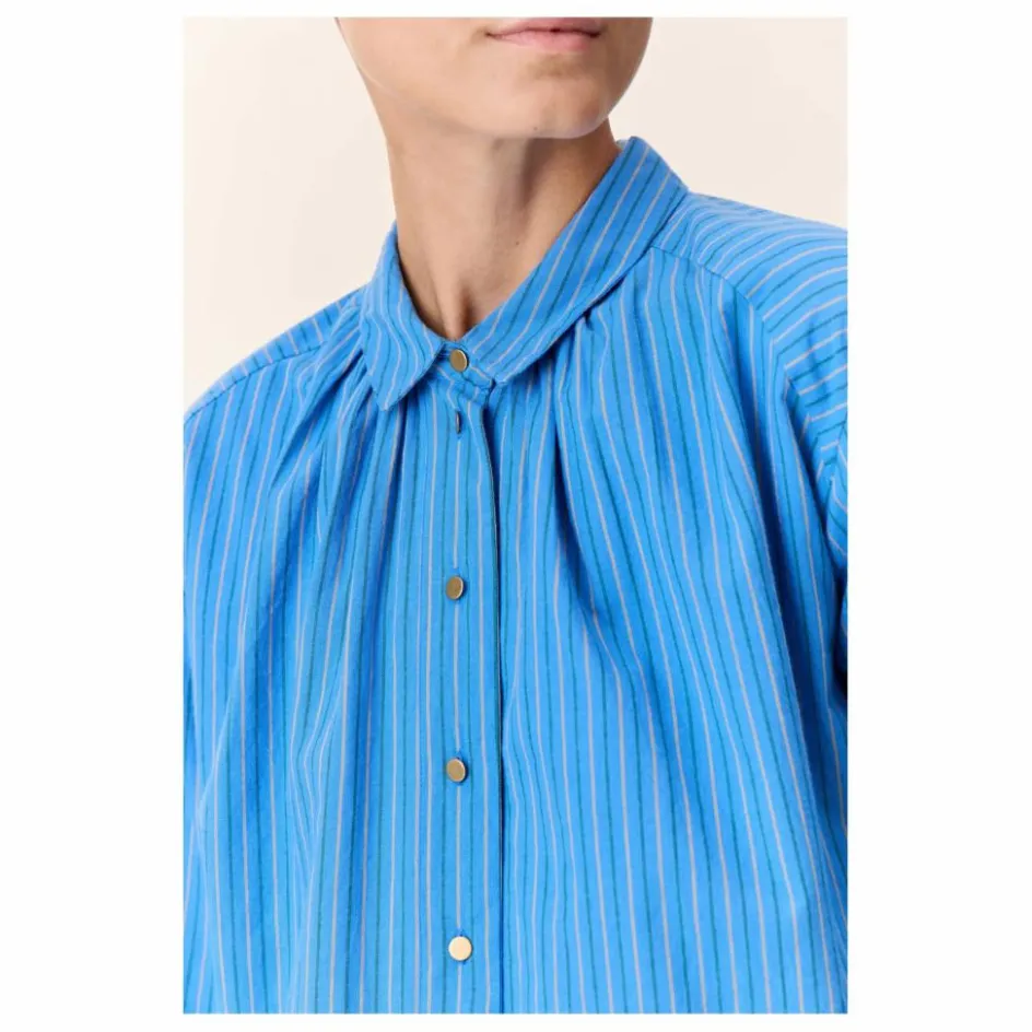 Leon & Harper Blouse Cob Rayée Coton Bio ||Femme Blouses, Chemises