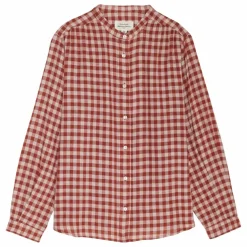 Hot Hartford Blouse Coda Carreaux | Brique