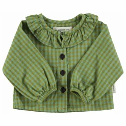 Piupiuchick Blouse Col Carreaux Coton Bio ||Enfant Blouses, T-Shirts|Blouses, T-Shirts