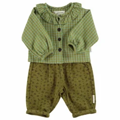 Piupiuchick Blouse Col Carreaux Coton Bio ||Enfant Blouses, T-Shirts|Blouses, T-Shirts