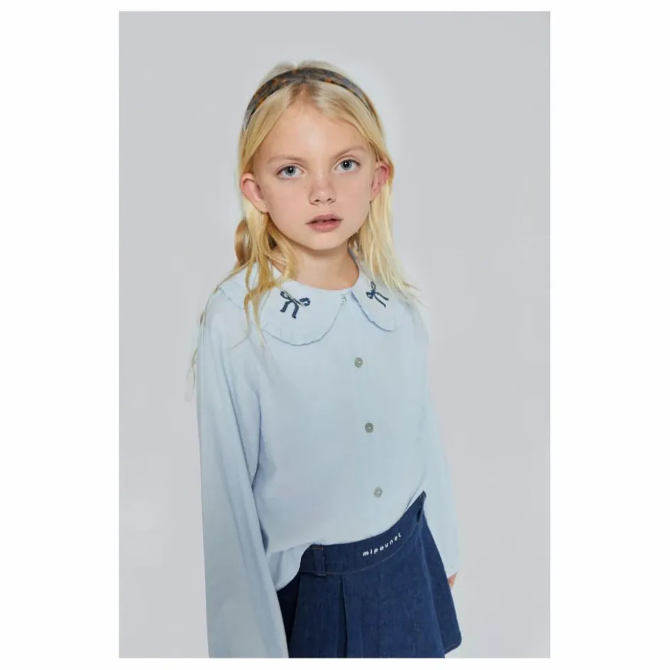 Mipounet Blouse Col Claudine Felicia ||Enfant Blouses, T-Shirts