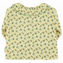 Outlet Blouse Col Claudine Fleurs | Enfant Blouses, T-Shirts|Blouses, T-Shirts