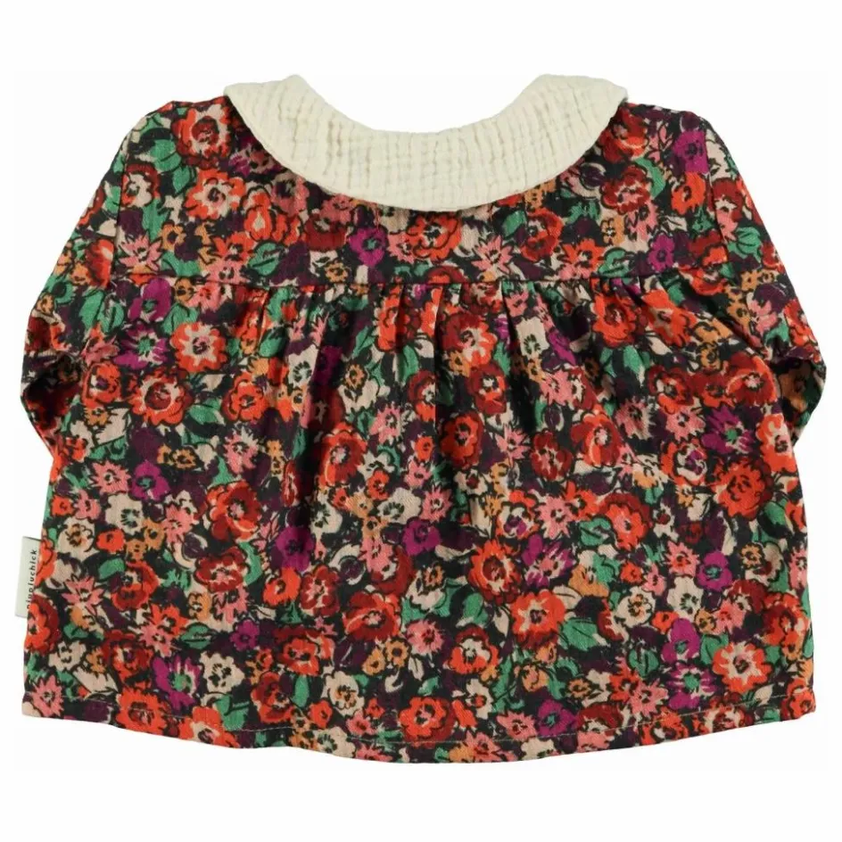 Blouse Col Claudine Fleurie | Enfant Blouses, T-Shirts|Blouses, T-Shirts