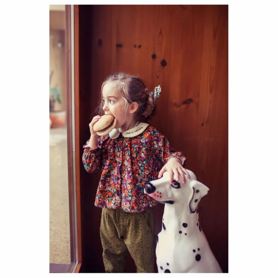 Blouse Col Claudine Fleurie | Enfant Blouses, T-Shirts|Blouses, T-Shirts