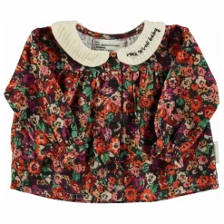 Blouse Col Claudine Fleurie | Enfant Blouses, T-Shirts|Blouses, T-Shirts