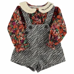 Blouse Col Claudine Fleurie | Enfant Blouses, T-Shirts|Blouses, T-Shirts