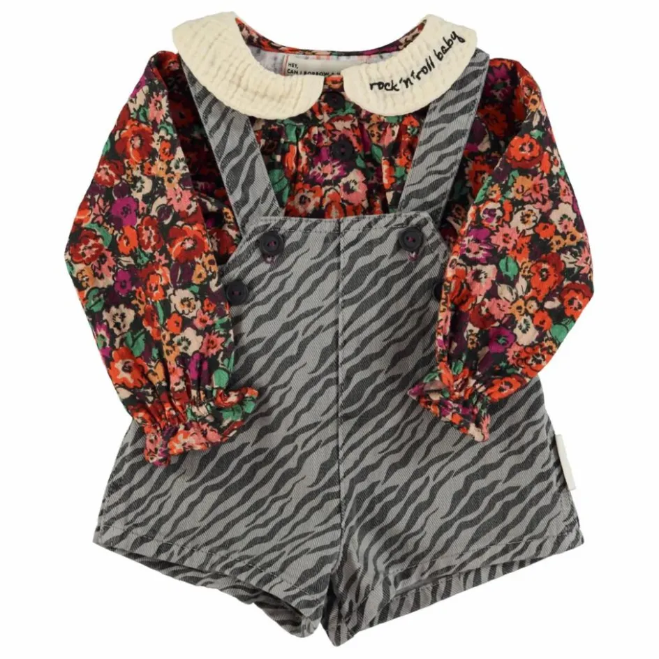 Blouse Col Claudine Fleurie | Enfant Blouses, T-Shirts|Blouses, T-Shirts