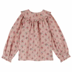 New Emile et Ida Blouse Col Nœud | Rose