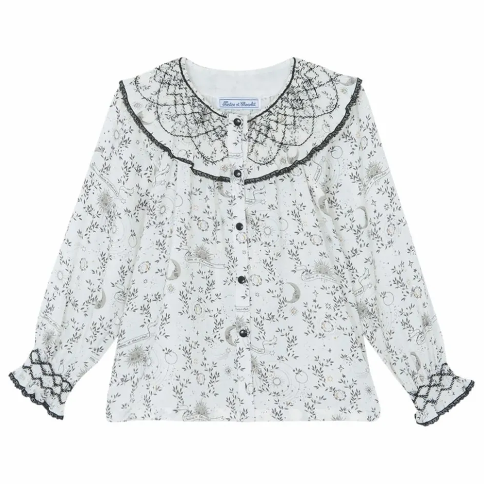 New Blouse Col Smocké | Enfant Blouses, T-Shirts